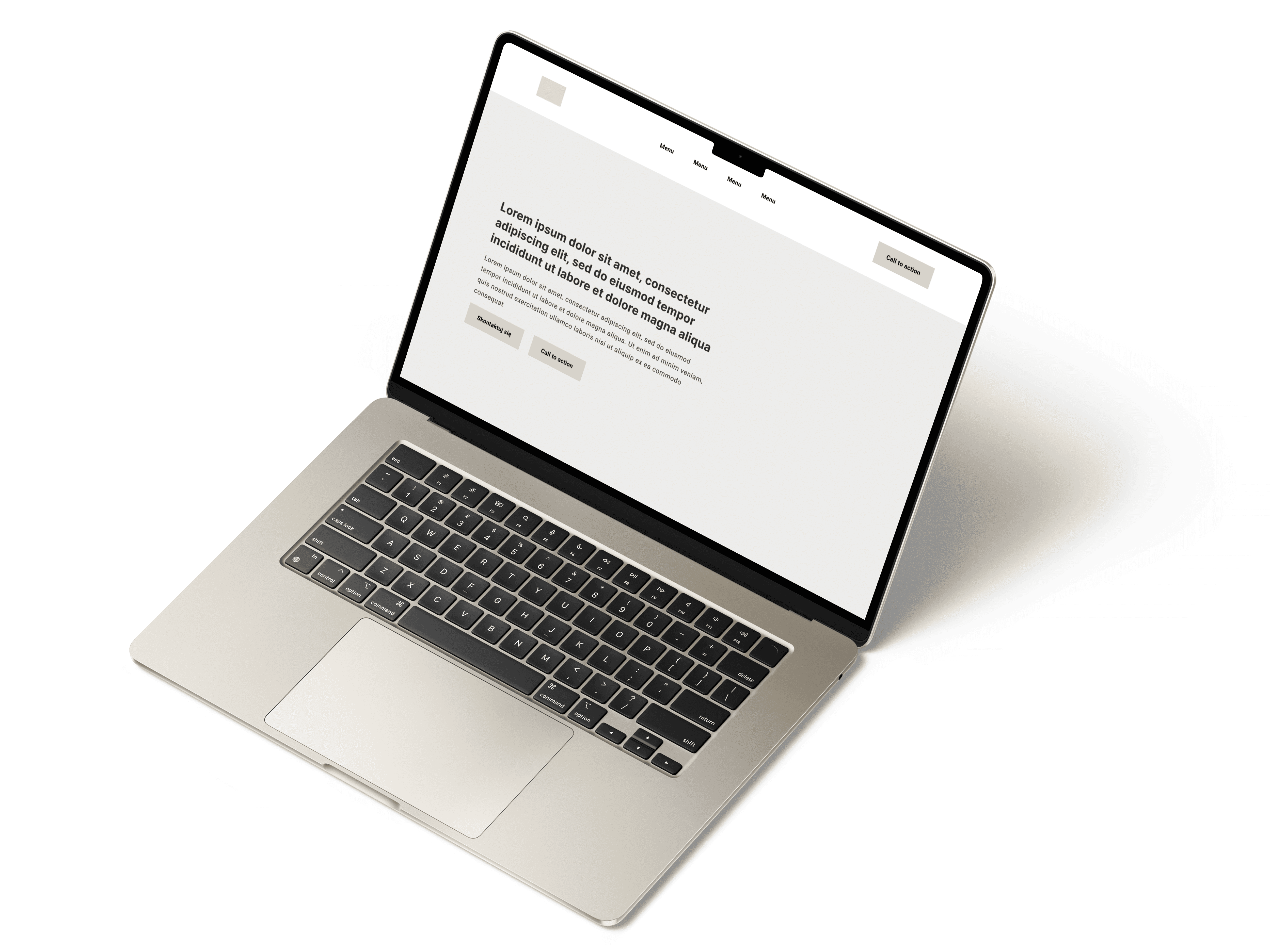 Landing page