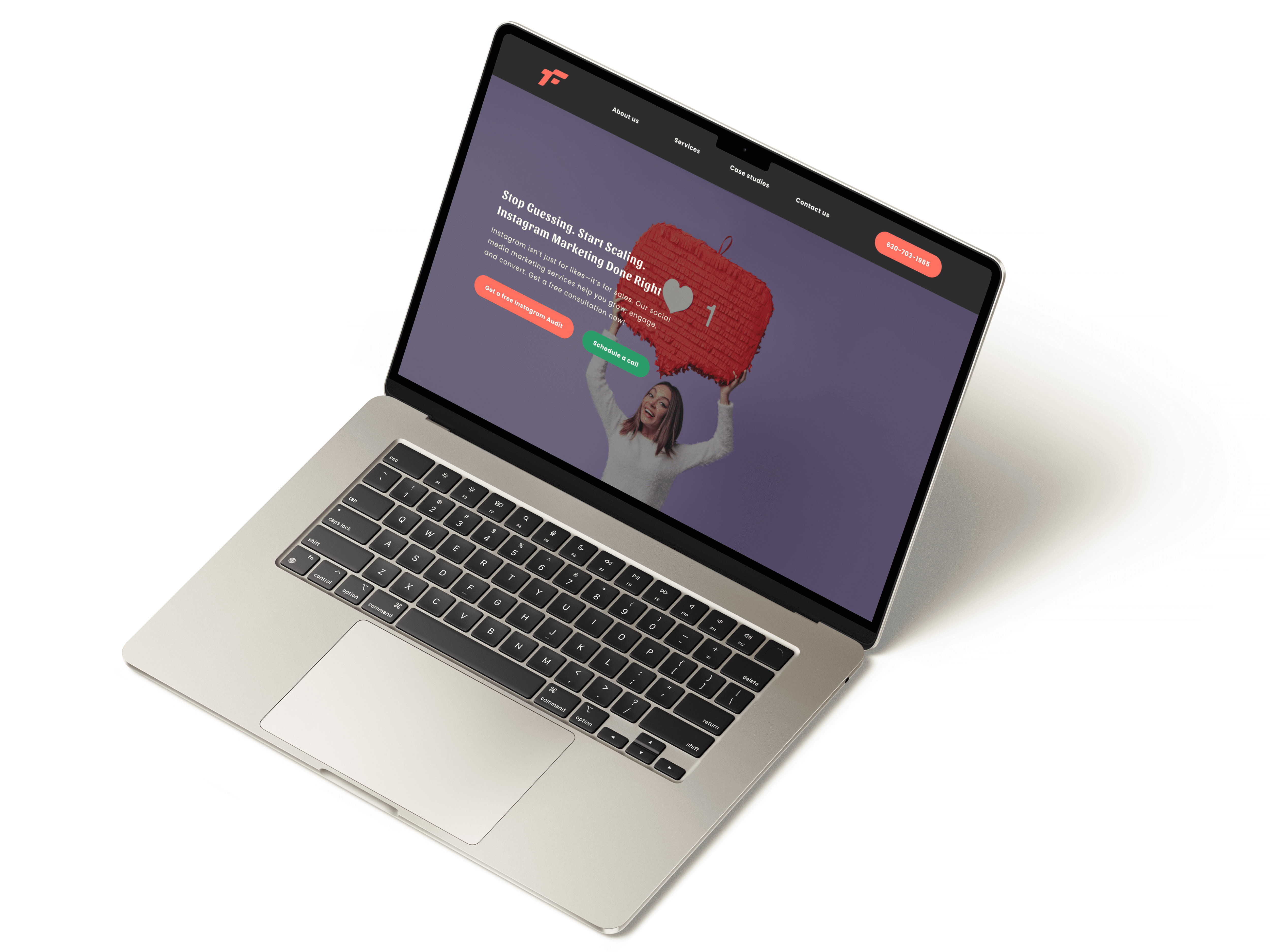 Landing page