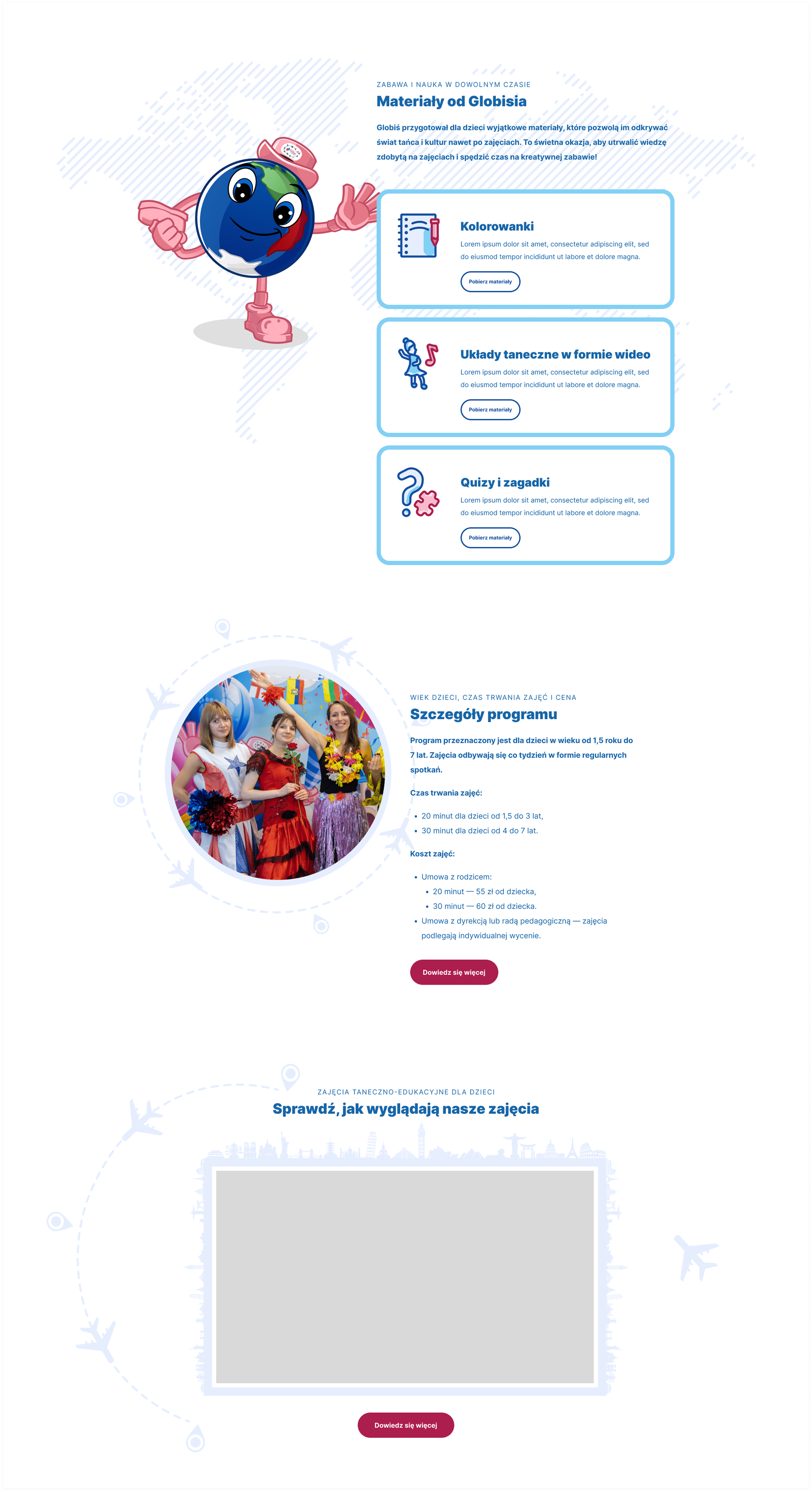 Landing page