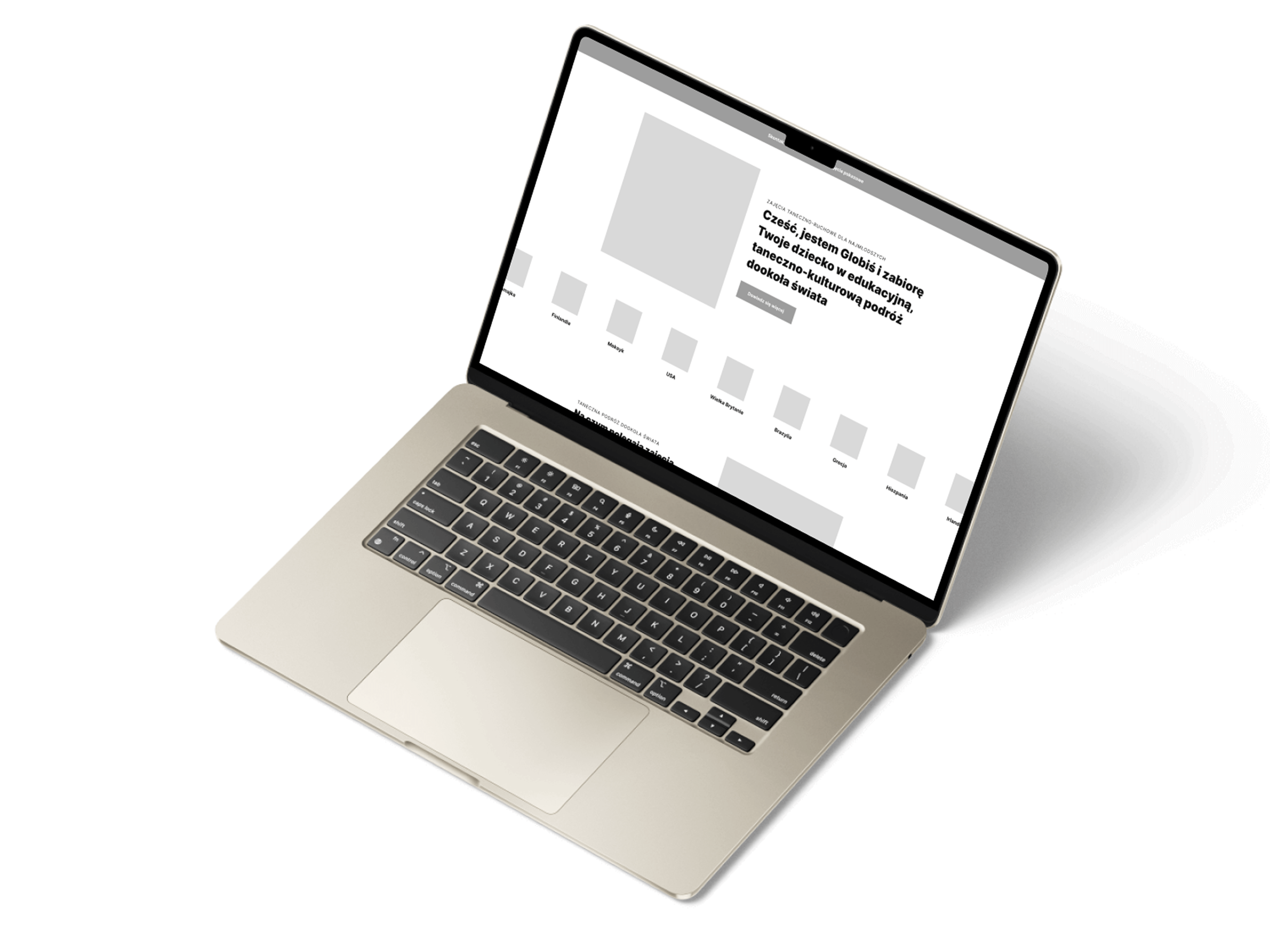 Landing page