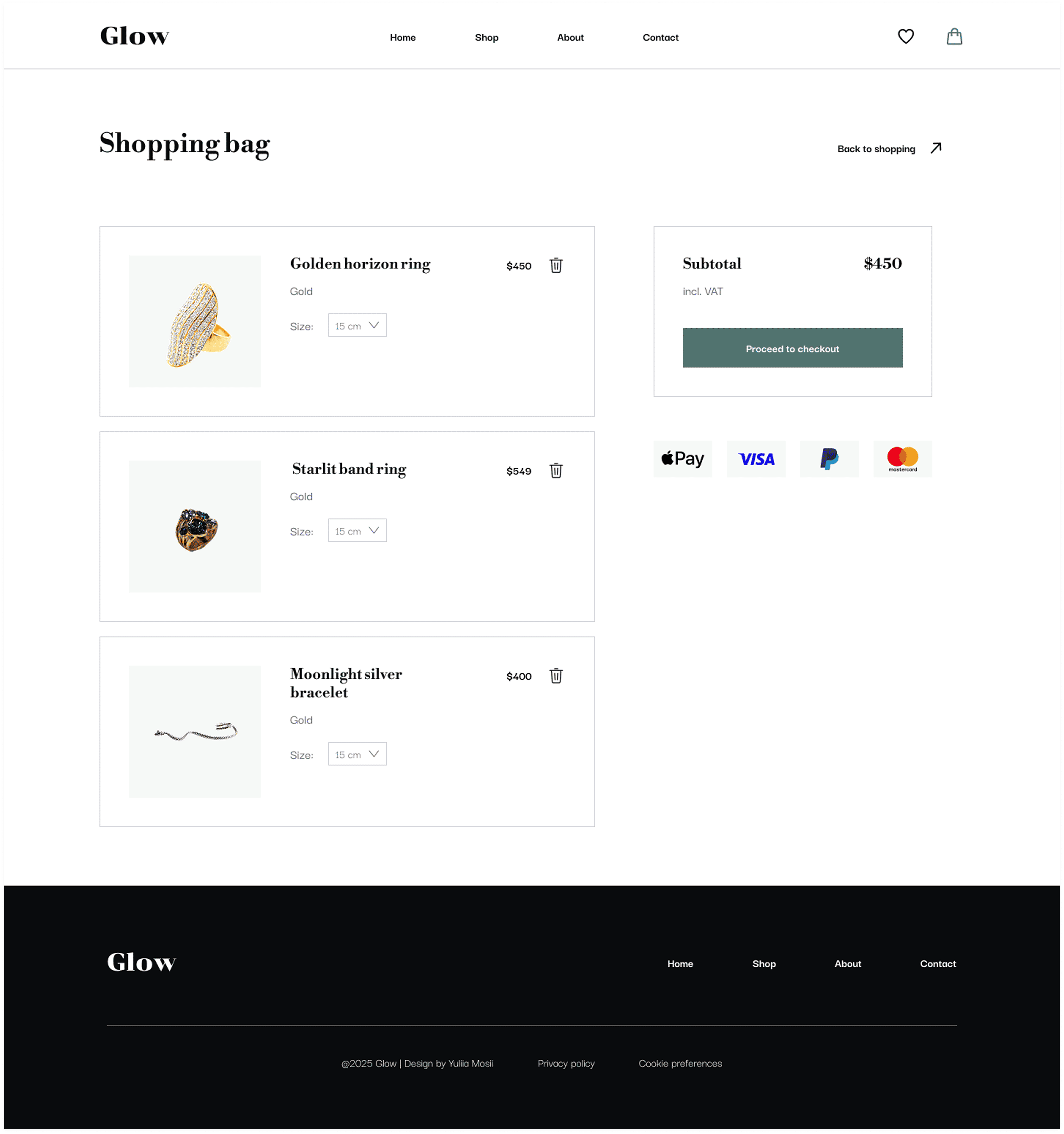 E-commerce website