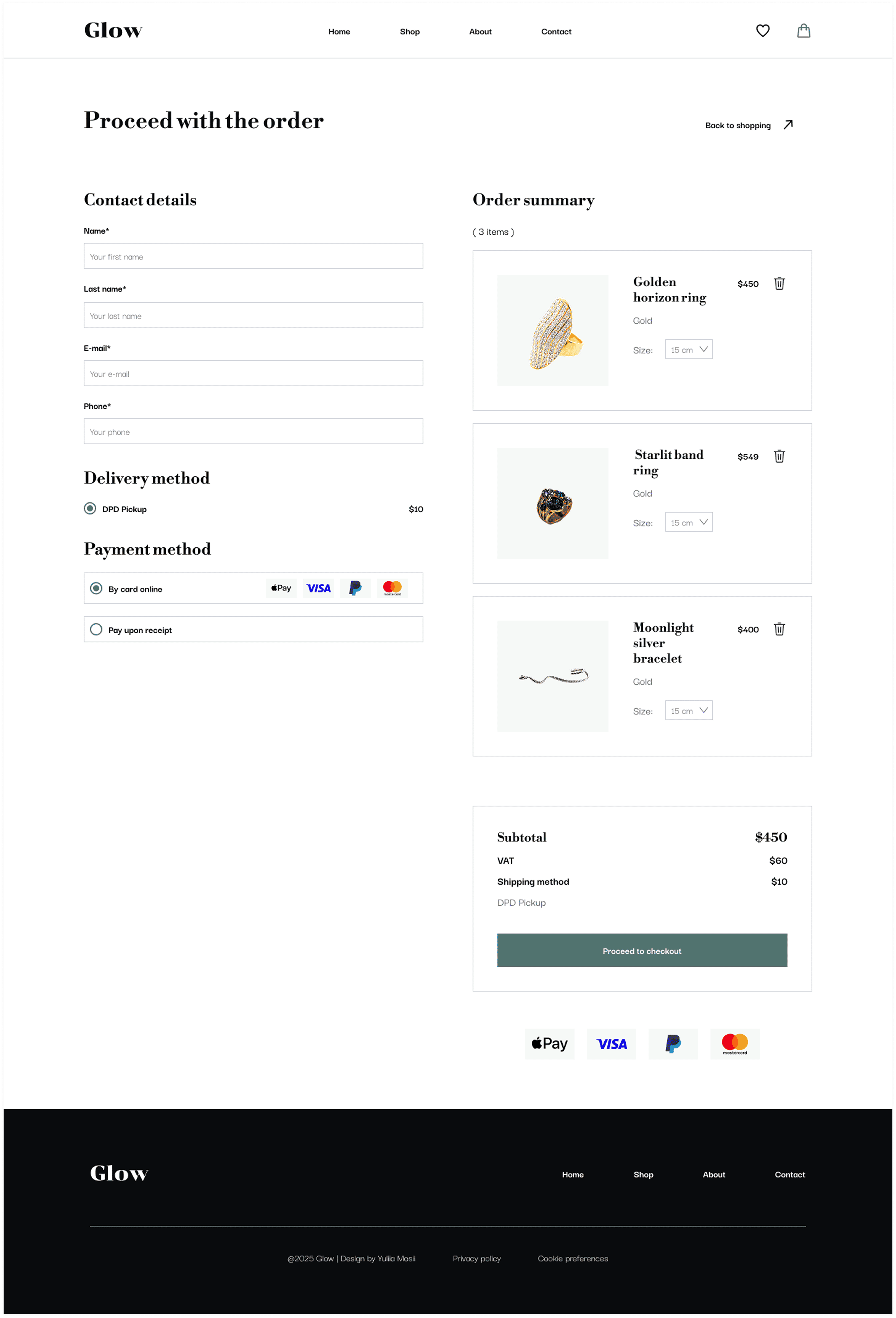 E-commerce website